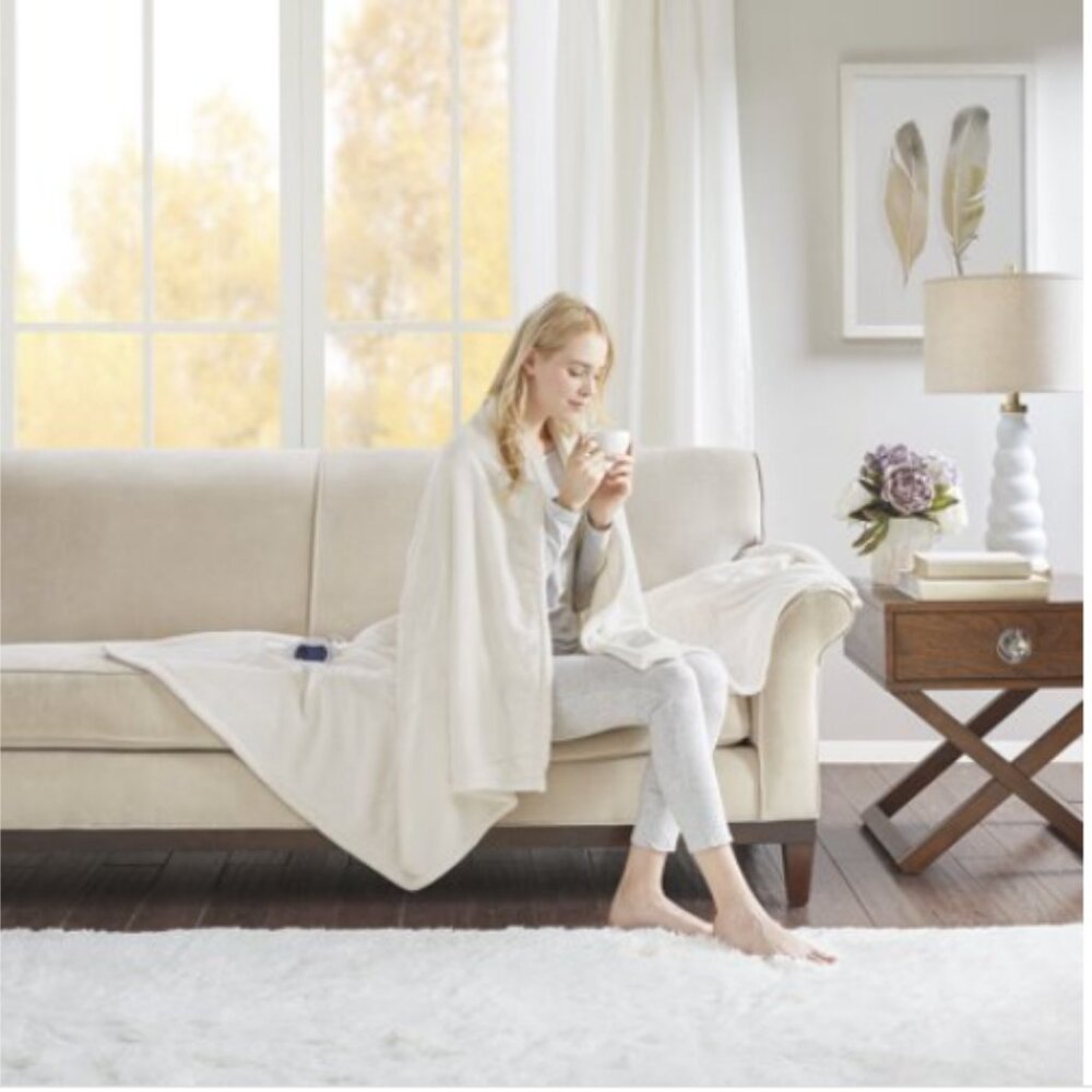 Beautyrest Plush Heated Throw, 60 X 70